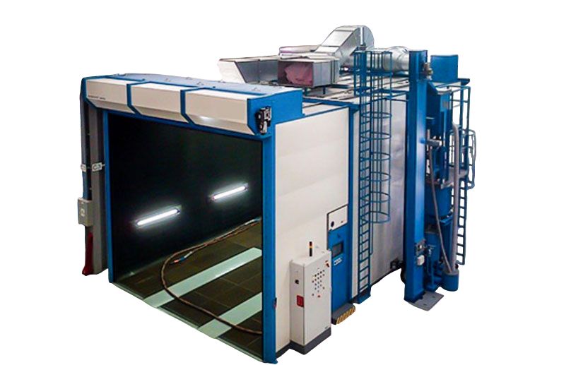 Cabine de grenaillage